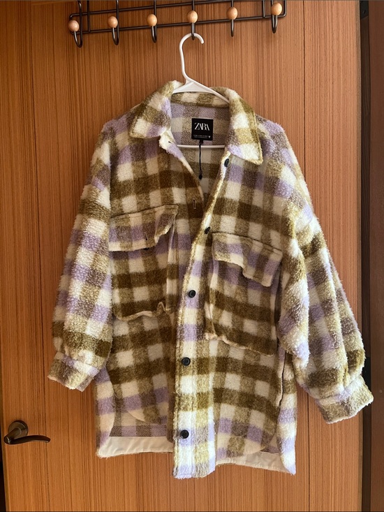 Zara Jackets & Blazers - Zara Oversized Plaid Shacket